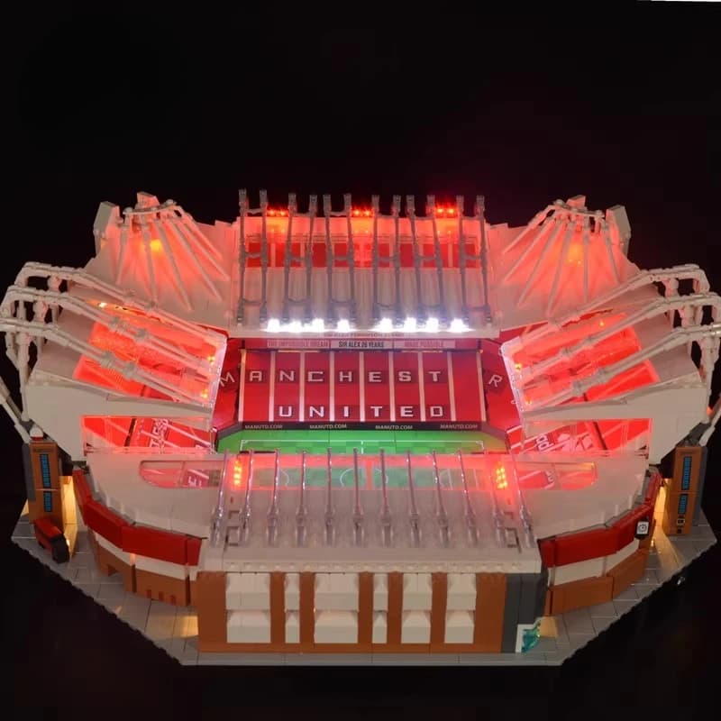 Set di illuminazione a LED adatto per LEGO Old Trafford Manchester Unite 10272 Regalo di illuminazione (escluso blocchi di costruzione)