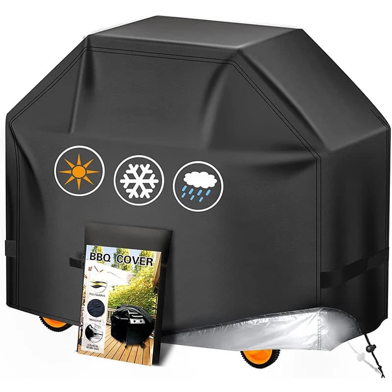 Anti-dust cover for barbecue, waterproof cover and sunscreen for barbecue