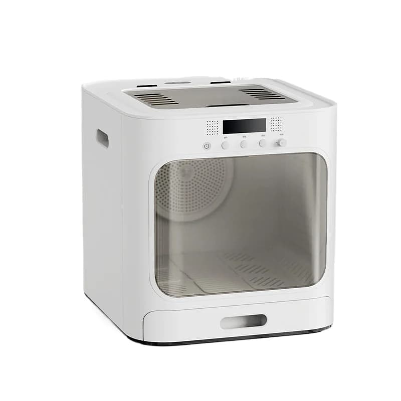 2026 SELL Asciugacapelli Automatico Intelligente per Cani e Gatti, Asciugatore Domestico per Animali Domestici con Materiale in Poliestere per Asciugatura dopo il Bagno