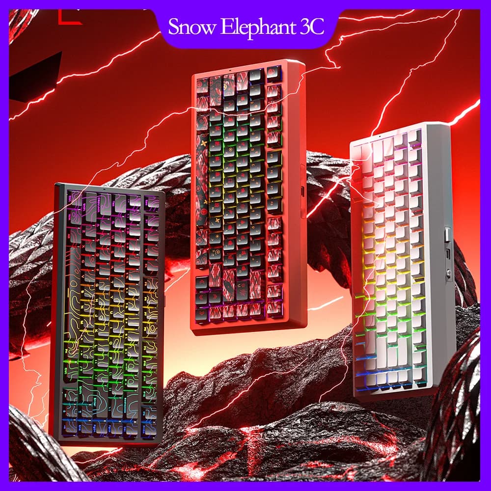 LEOBOG A80RT Keyboard with 8000Hz Magnetic Switch Gaming Custom Full-key FPS replaceable Hot 0.01 ms Response Time Hi-Fi