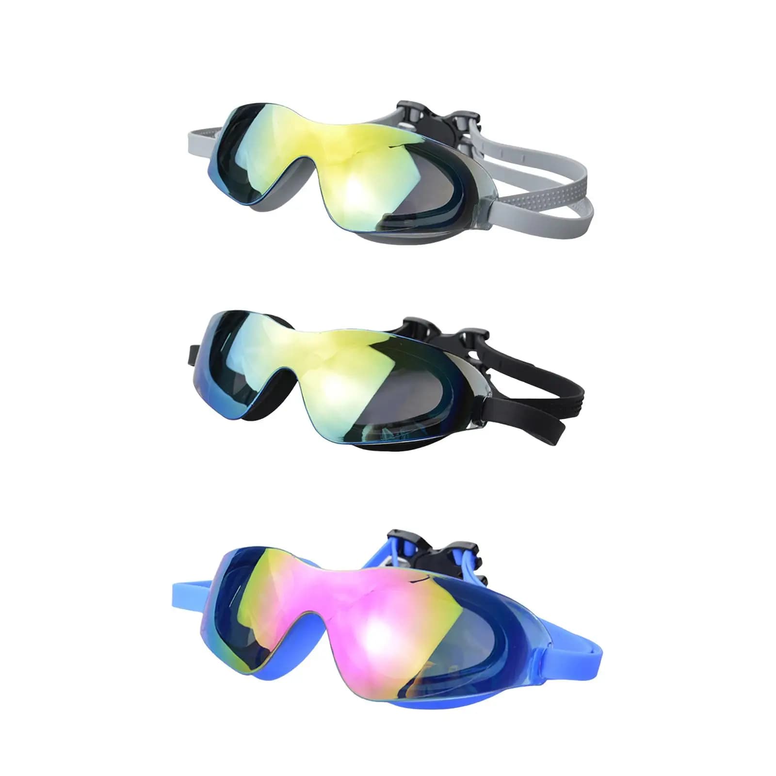 Swimwear Waterproof Lightweight Comfortable Fashionable Anti-fog Glasses for Lovers Beach Adult Men Pool