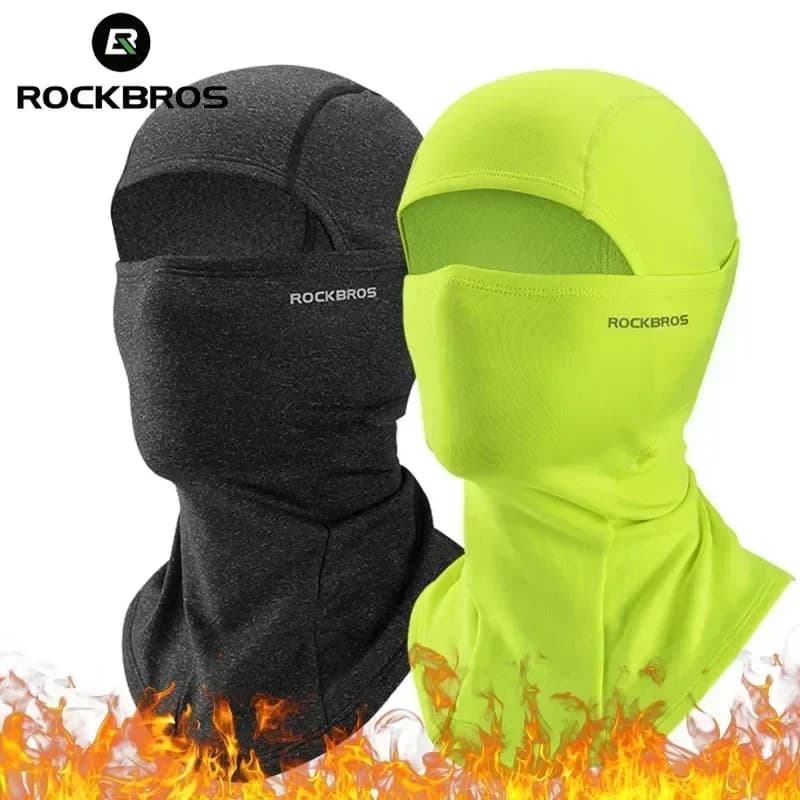 ROCKBROS Mantieni warm snowman winter woman bike helmet bicycle cap inside cycling ski mask thermal hat windproof