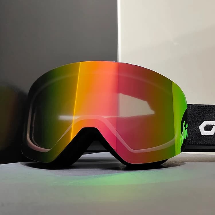 Occhiali da Sci Cilindrici Antiappannamento, Protezione UV, Occhiali da Snowboard per Uomini e Donne