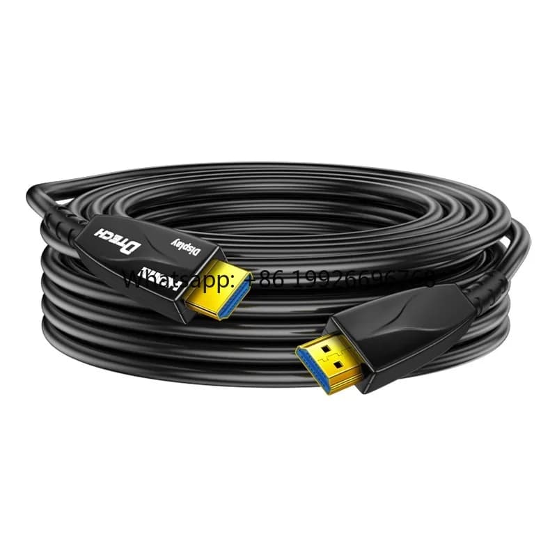 Cavo HDMI DTECH 30m 2.0v HDR 18Gbps in Fibra Ottica 4K 60Hz