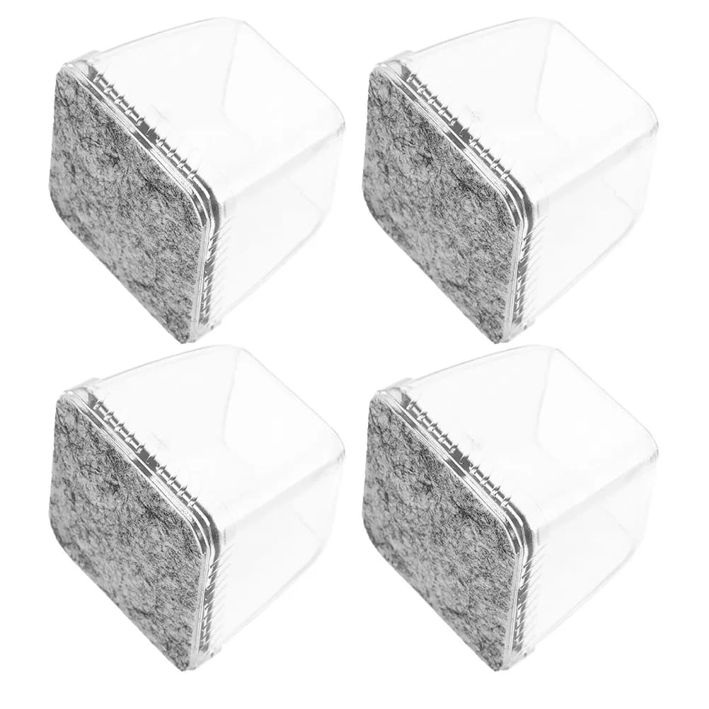 4 pezzi di coperture antiscivolo in silicone per gambe di sedie, protezioni per mobili, tappetini per pavimenti in legno duro, piastrelle, laminato, casa e ufficio