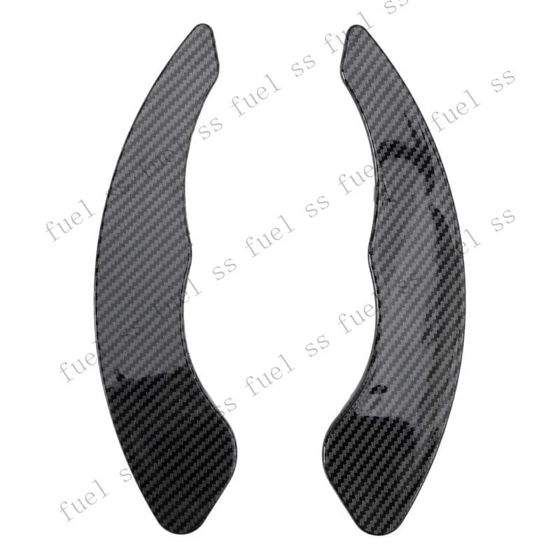 S+ Carbon Look Steering Wheel Paddle Shifter Extension Covers for VW MK7 Golf AY