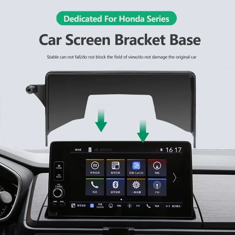 Supporto per telefono per auto Schermo di navigazione Supporto per cellulare con clip fissa per Honda Civic Accord Inspire BREEZE Odyssey Elysion CRV XRV HRV
