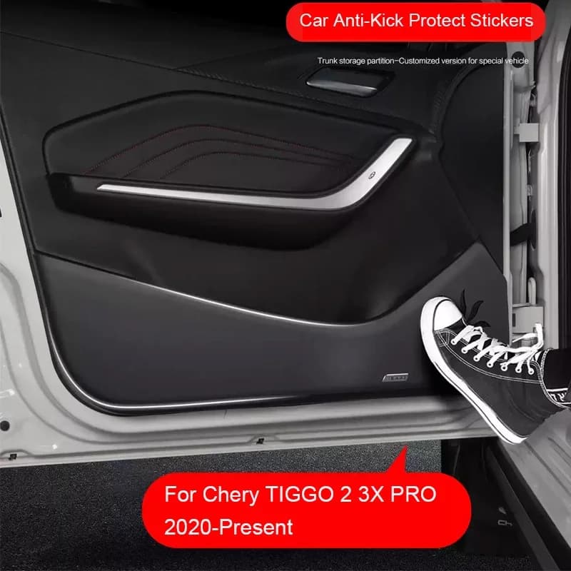 Auto B-Pillar Porta Anti-Calcio Proteggere Pad Auto Tronco Anti-Sporco Resistente Ai Graffi Accessori Per CHERY TIGGO 2 3X PRO 2020-2026