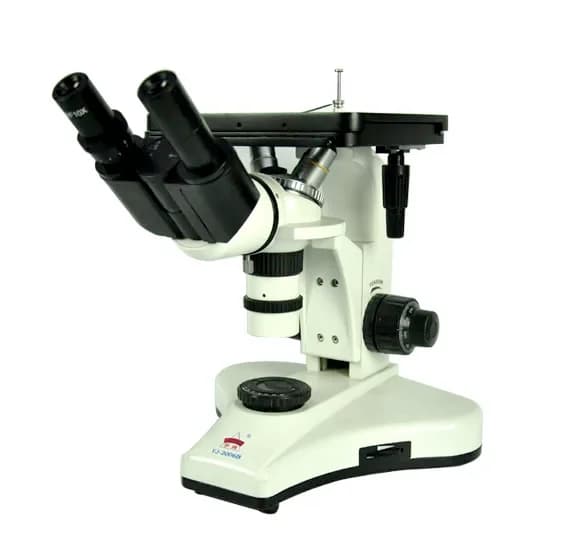 Microscopio Metallurgico Invertito Binoculare/Monoculare YJ-2006 per Laboratorio di Ricerca in Acciaio