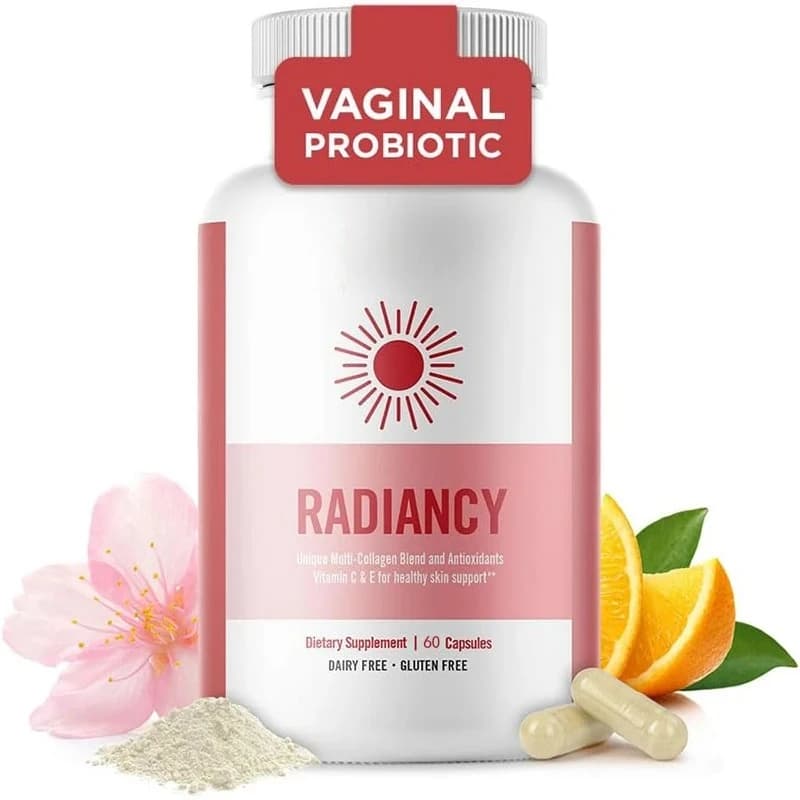 La probiotica migliora la secchezza vaginale e l'equilibrio del pH, l'acido ialuronico, la vitamina C e il collagene composito-60 capsule