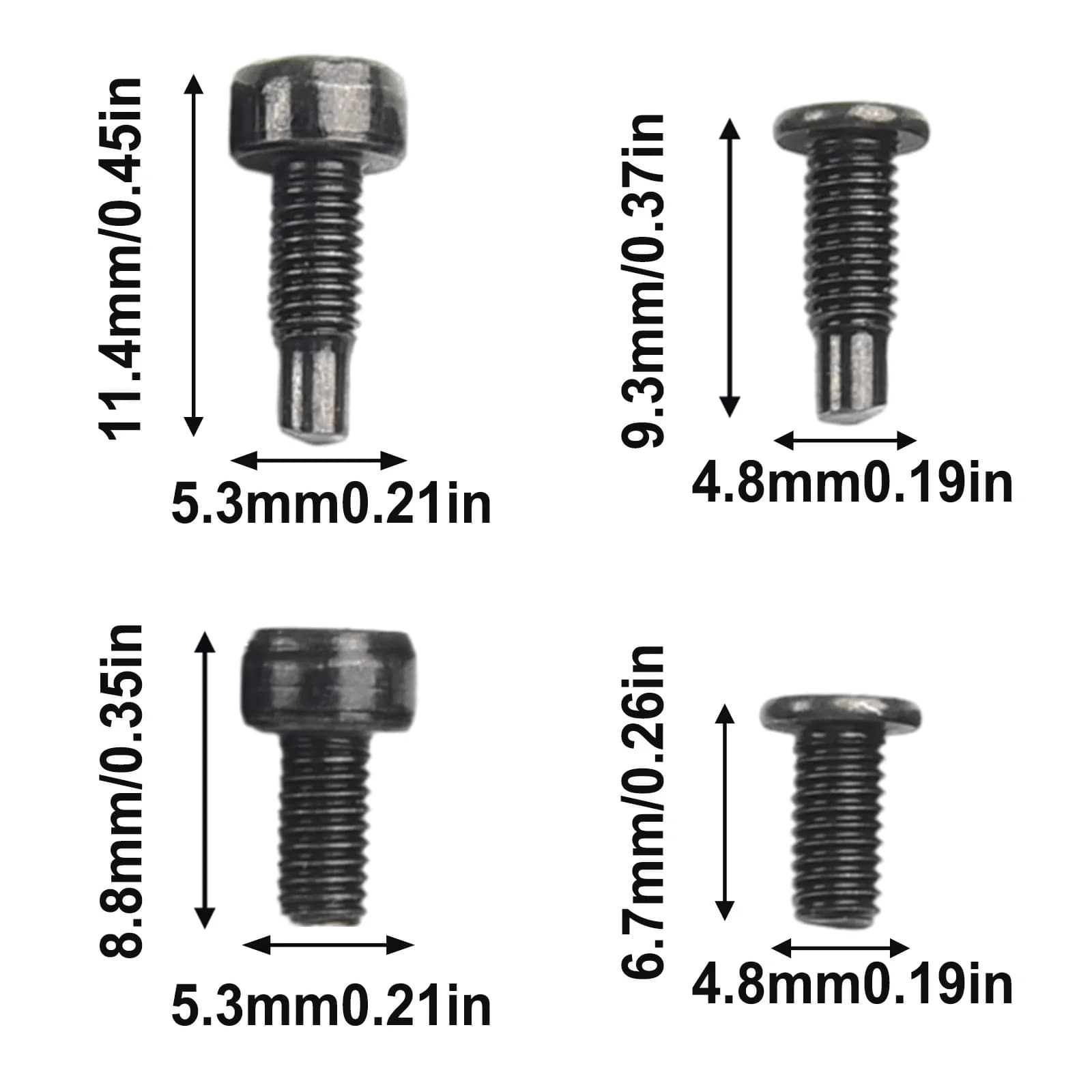 Screw and Screwdriver Replacement Kit Specifically Engineered for Ring Doorbell Including Video Doorbell 2 3 4 and Pro Models