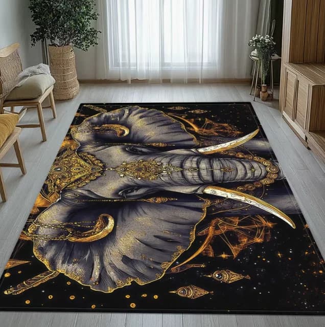 Printed Mat for Kitchen, Yoga Mat, Bathroom Anti-slip Mat, Suitable for Living, Entrance, Camping, Picnic