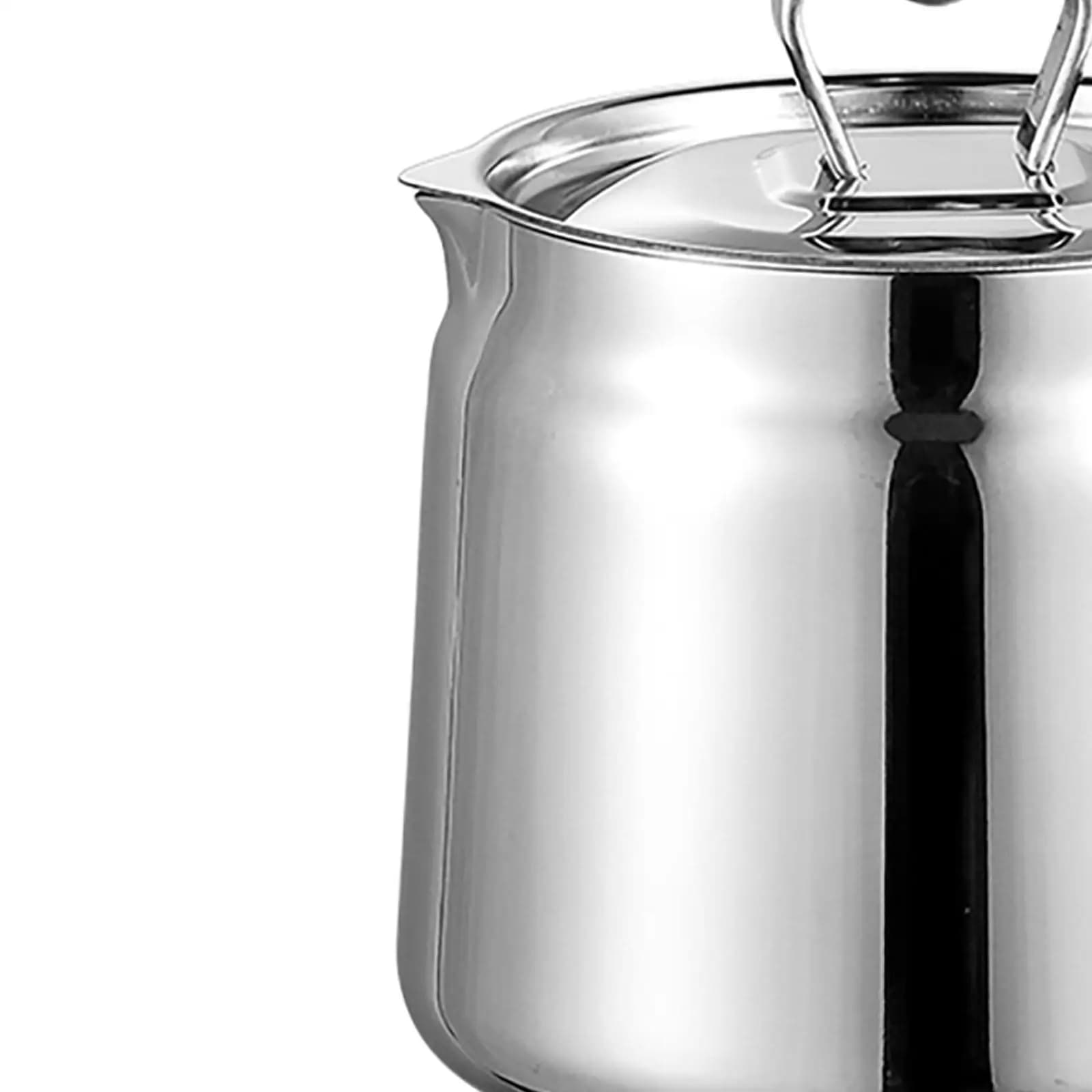 Deep Fryer Set Stainless Oil Filters Pots Oil Fryer Cooking Pot Grease Container Oil Storage Pot for Boiling Chips Home Camping