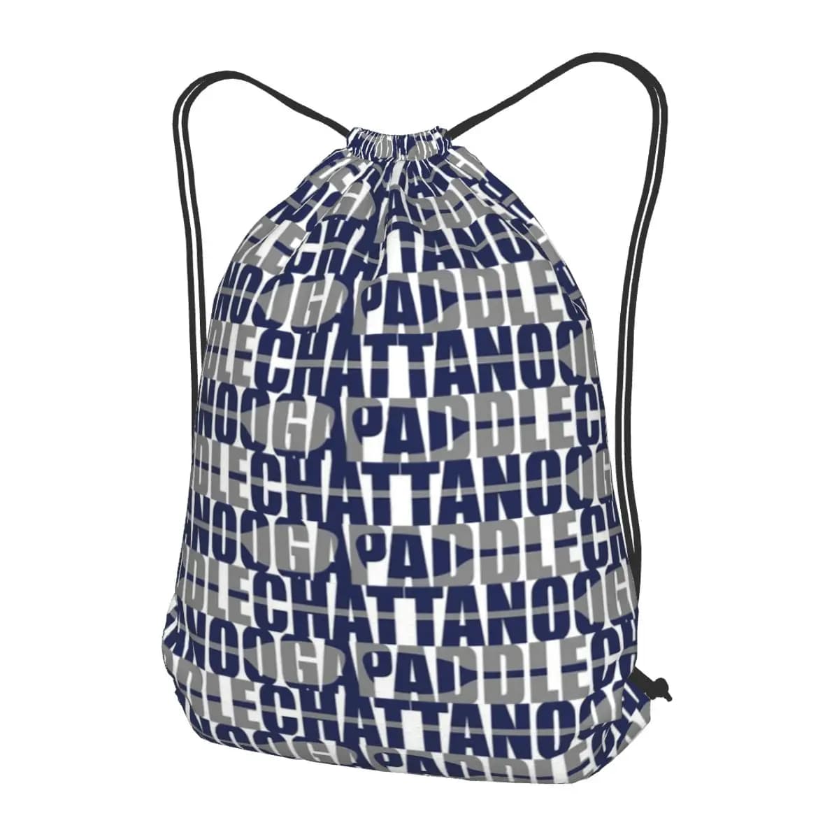 Paddle Chattanooga Tennessee Kayaking Backpacks Multi-function Drawstring Bags Sports Bag Book Bags for Man Woman School