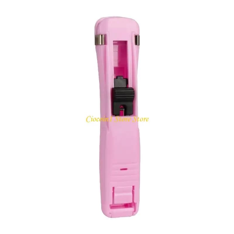 A3PC Dispenser clip per vongole carta palmare Push pinzatrice per raccoglitori Morsetti per carta