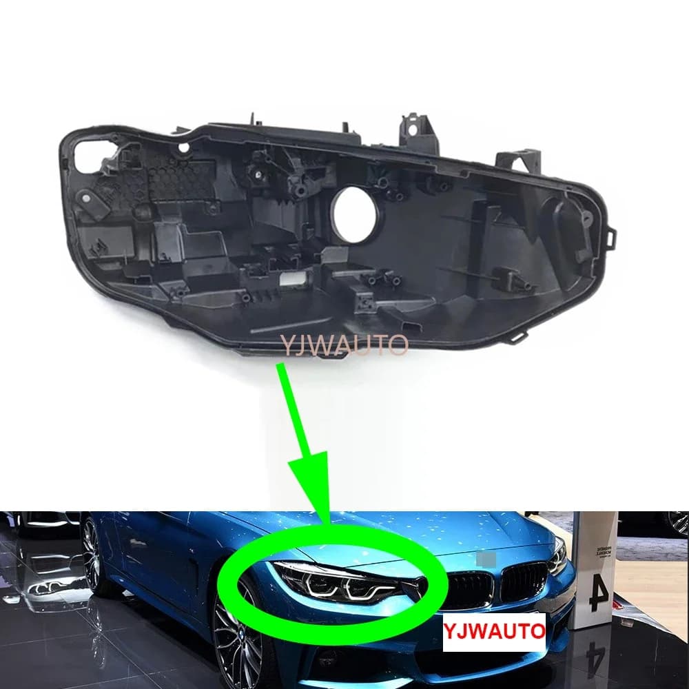 Per BMW Serie 4 F32 2017 2018 2019 2020 Faro Base Auto Faro Casa Posteriore di Ricambio Lampada Anteriore Supporto Posteriore