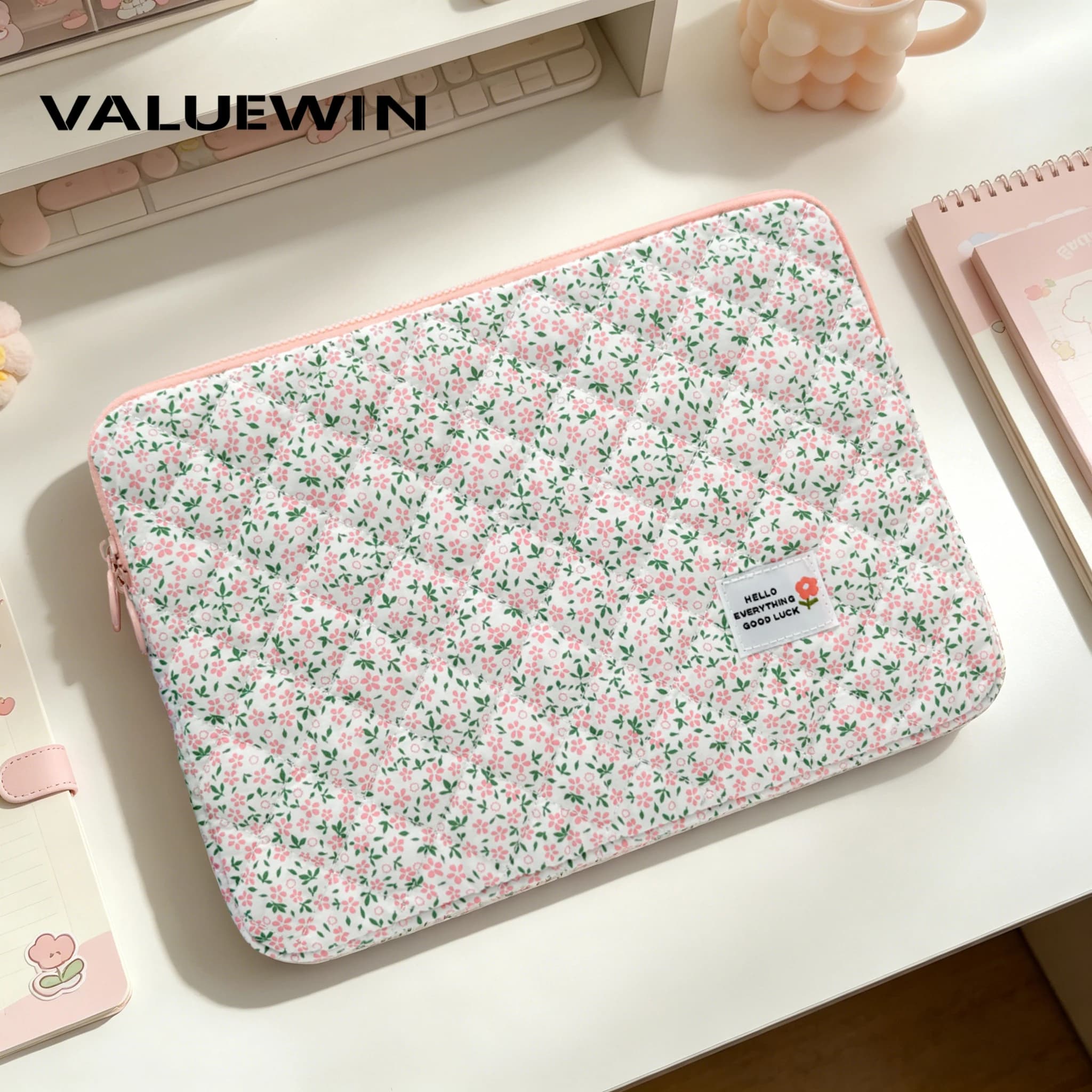 Borsa a tracolla per laptop 14/16 pollici per MacBook Pro Air, Lenovo, Dell, ASUS, HP, HUAWEI, stampata trapuntata, multi-scomparto, custodia interna per laptop