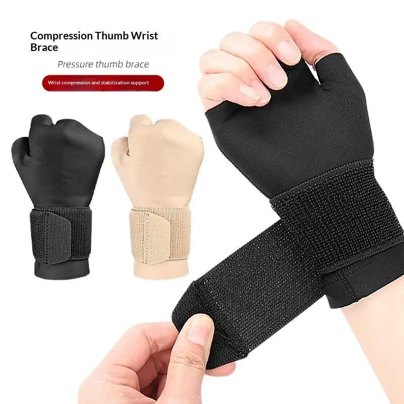 Carpal Tunnel Wrist Brace Adjustable Brace For Arthritis,Stabilizer For Right/Left Hand Therapy Wristband Compression Gloves
