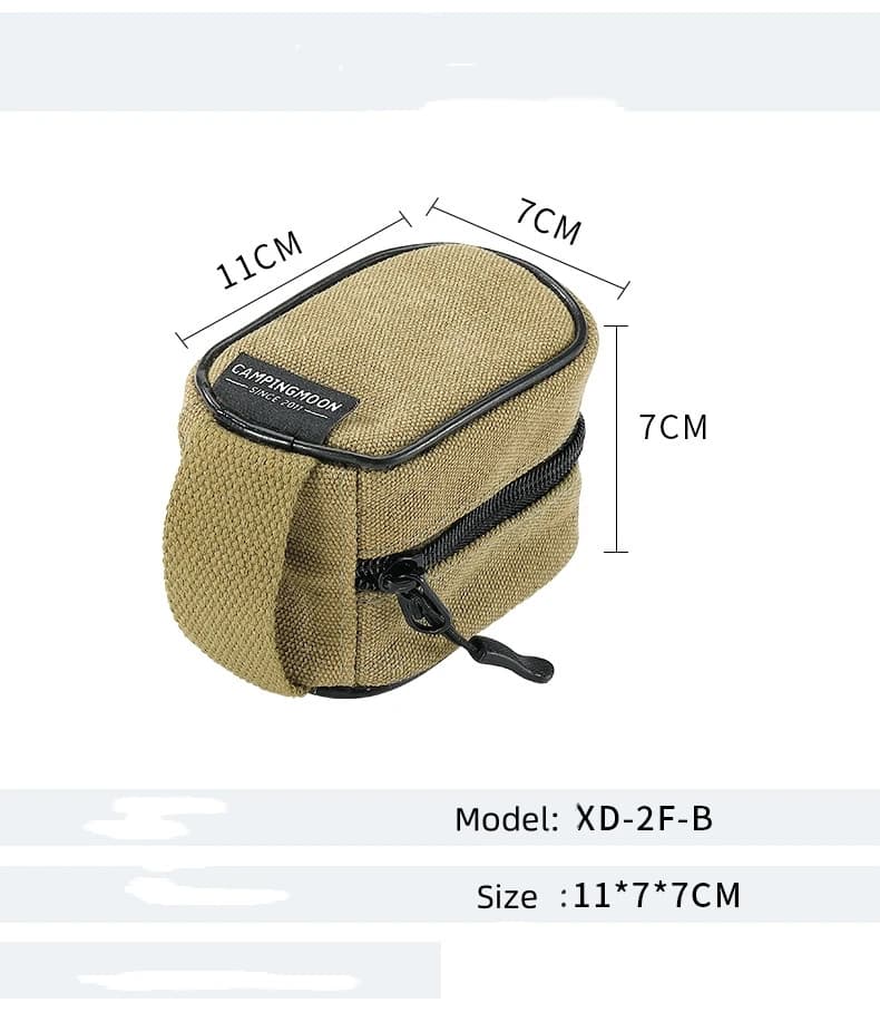 Campingmoon XD-2F-B Multifunctional Tela Bag Reinforced to Organize Stoves and Camping Equipment