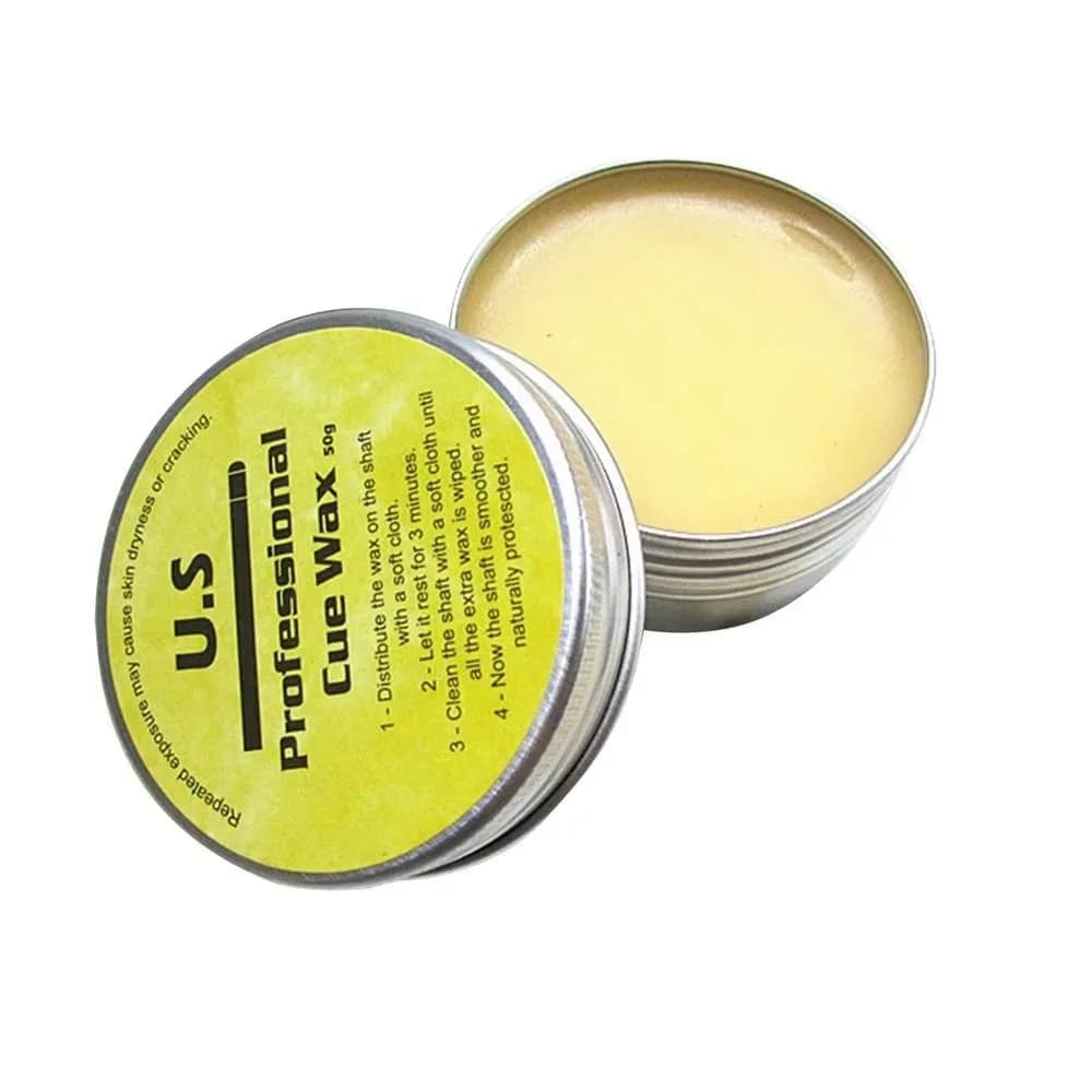 Cera per Stecche da Biliardo con Finitura Setosa, Detergente per Stecche, Formula Specifica per Legno, Accessori per Stecche, Cera per Manutenzione Stecche