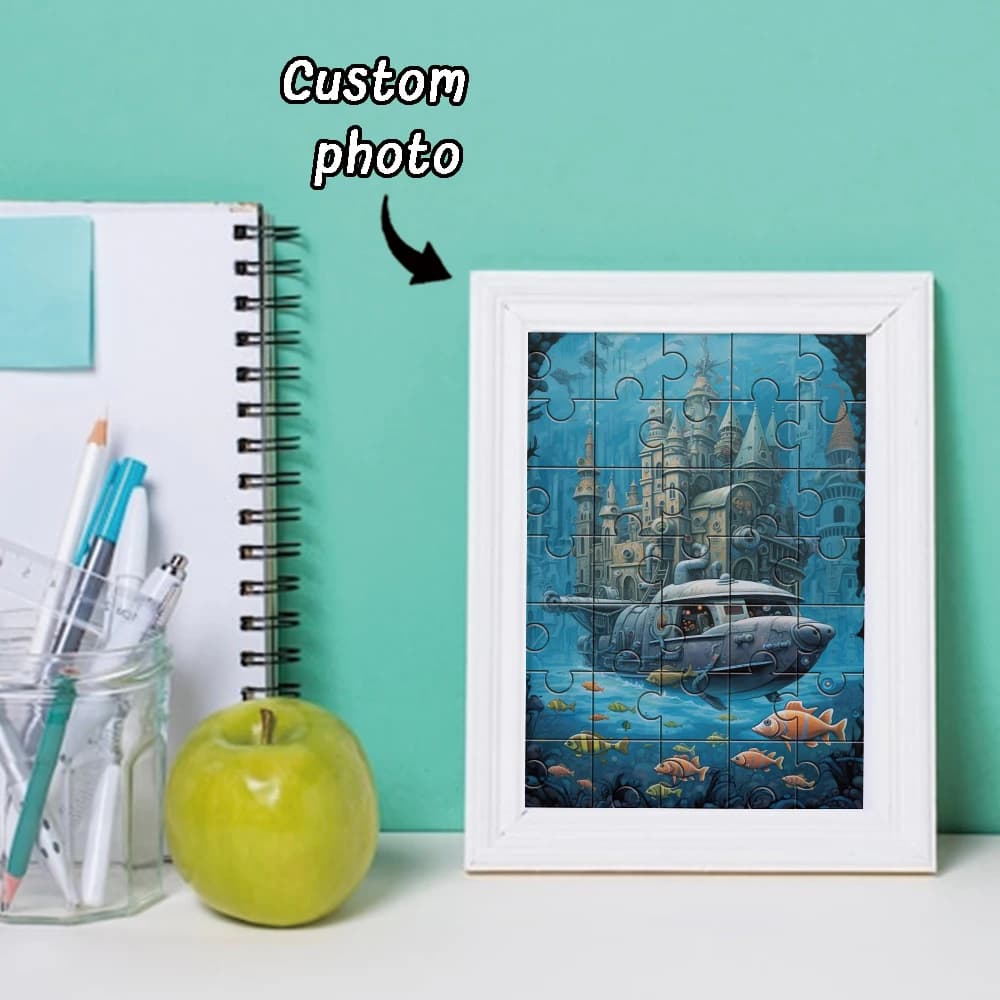 35/300/500/1000pcs, Customize wooden photo puzzle, Customized home puzzle, the first choice for gift giving