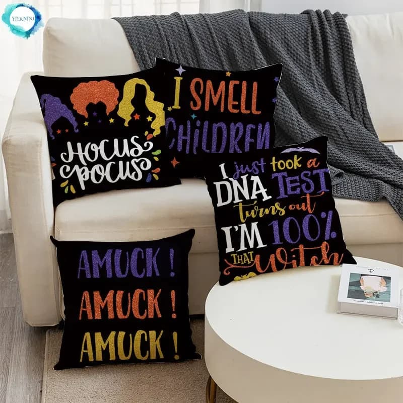 Halloween decorations pillow linings decorations Halloween federe pillows for the house beautiful pillowcase