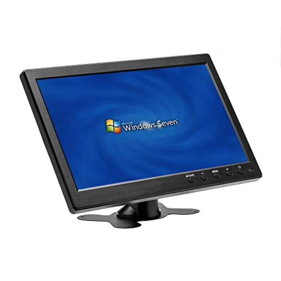 Piccolo Monitor HDMI Portatile 1280x600 per PC/TV/Raspberry Pi/Fotocamera/Gaming con Ingresso BNC/AVI/VGA/HDMI e Cavo di Supporto