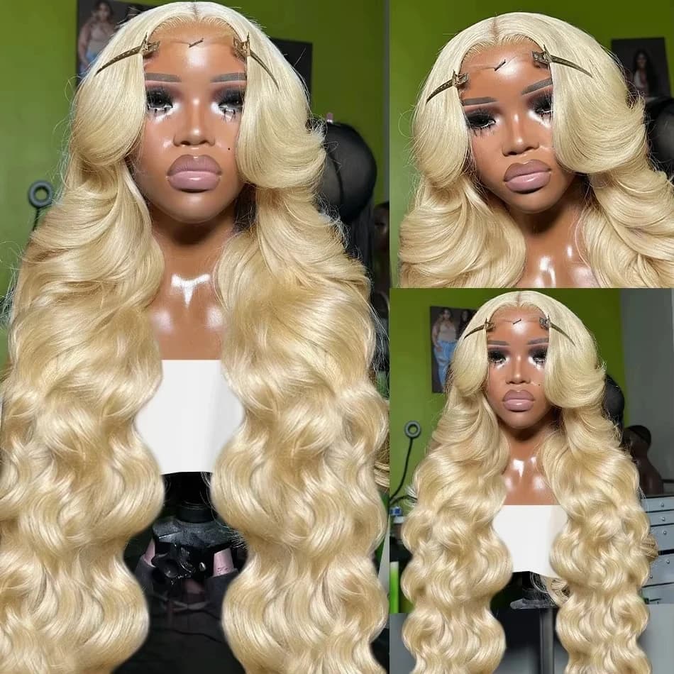 Smilegirl HD Transparent 13x6 613 Body Wave Honey Blonde Lace Frontal Human Hair Wig Brazilian 13x4 for Women