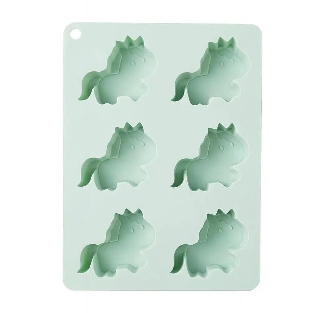 Cocktail Ice Cube Tray 3d Horse Ice Cube Mold Reusable Silicone Cocktail Tray Fun Farm Drink Accessories for Whiskey Coffee
