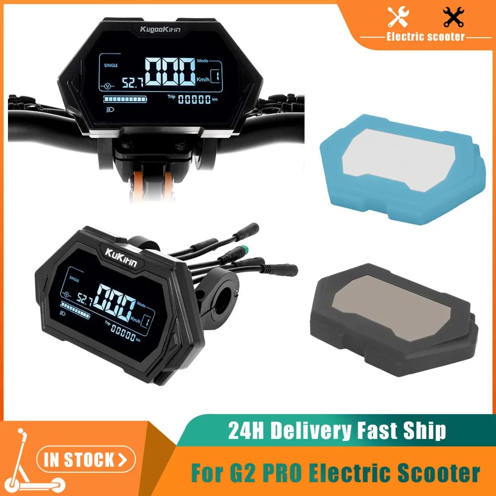 Display LCD Digitale con Copertura Protettiva per Monopattino Elettrico KUGOO KuKirin G2 PRO