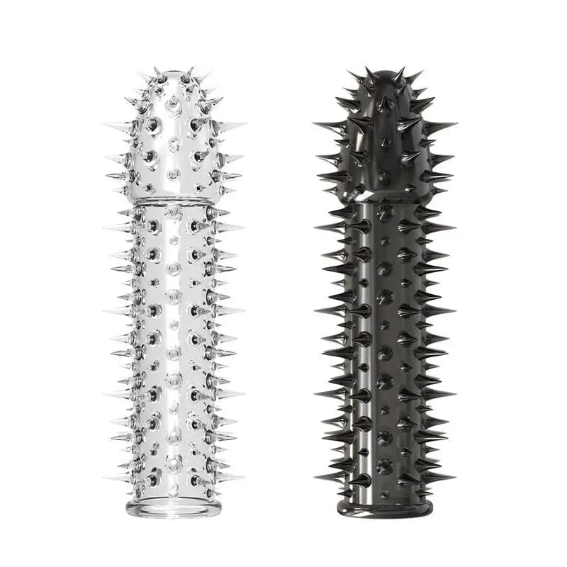Set di Giocattoli Sessuali per Adulti: Anello per Pene con Denti di Lupo in Cristallo, Stimolatore Punto G, Set di Anelli per Pene Riutilizzabili, Prodotti per Adulti