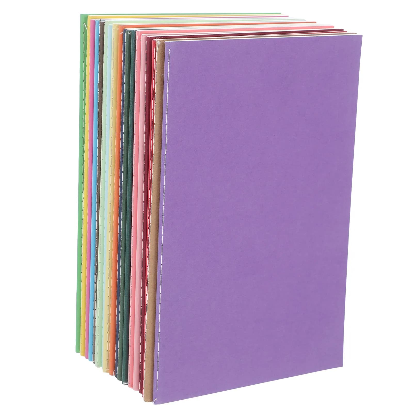 18 quaderni in carta Kraft A5, 60 pagine, diario vuoto, piccolo blocco note per scrivere, disegnare, scuola, ufficio, agenda giornaliera