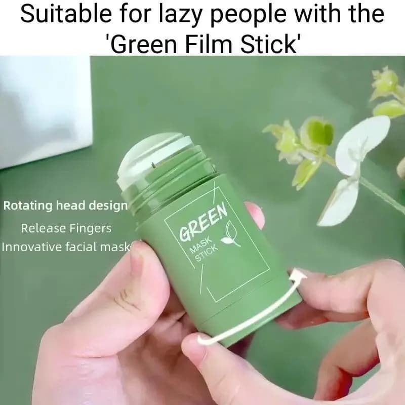 Quick Removal of Black Spots Green Tea Solid Mask Clean Mask Face Mask Dissip acne imperfections Reduce pores Oil control Korean skin care