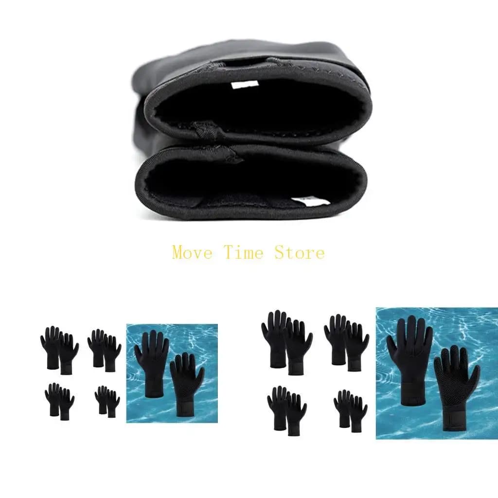 Neoprene gloves 92me 5 mm immersion gloves with adjustable snorkeling strap