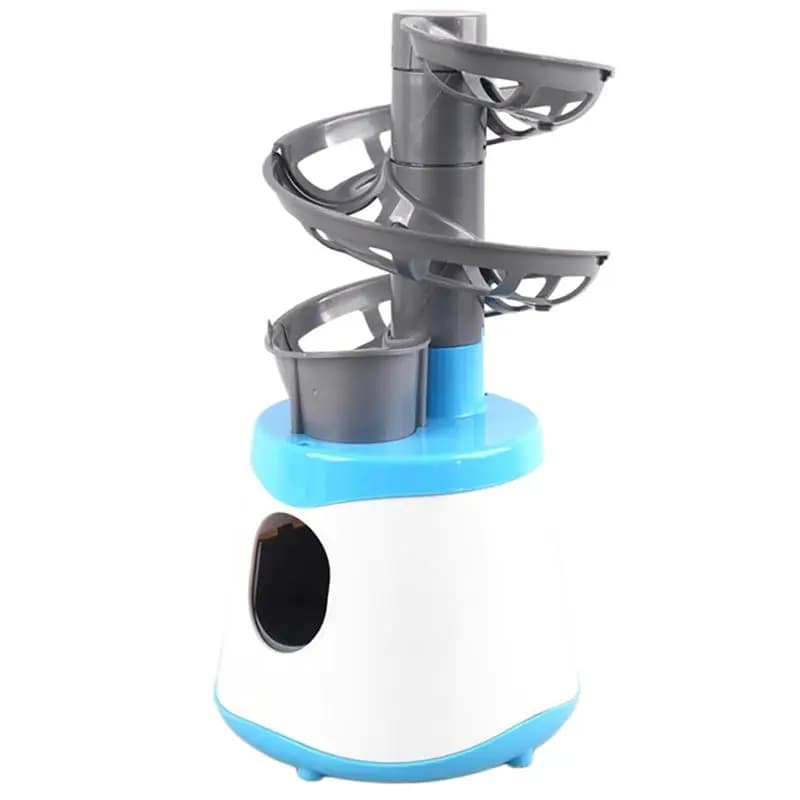 AEF6 - Lanciapalline da Ping Pong Portatile con Doppia Alimentazione, Robot Lanciapalline per Allenatori