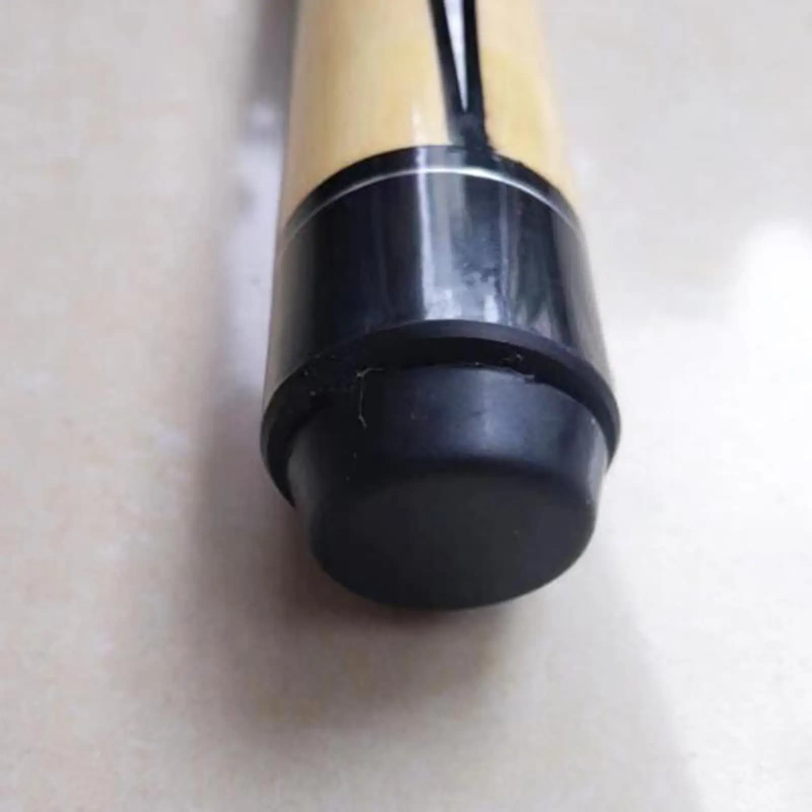 Billiard Cue Bottom Protection Pad Durable ABS Cue Tail Plug for Billiard Stick Support Pool Cue Care Supplies
