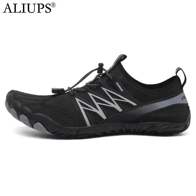 ALIUPS Women's Naked Foot Shoes Water Sports Outdoor Beach Aqua Shoes Swimming Quick Dry Training Gym Running