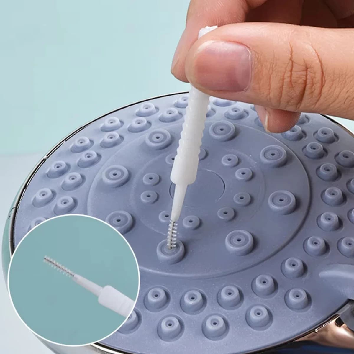 10Pcs Shower Head Cleaning Brush Micro Nylon Brush Pore Gap Hole Anti-clogging For Kitchen Toilet Phone Hole DIY Cleaning Tools