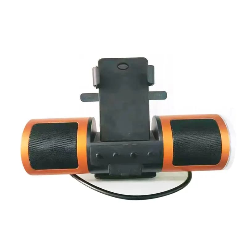 Lettore Musicale Bluetooth per Moto, Radio MP3 Impermeabile MT487, Altoparlante Stereo, Radio FM per Moto