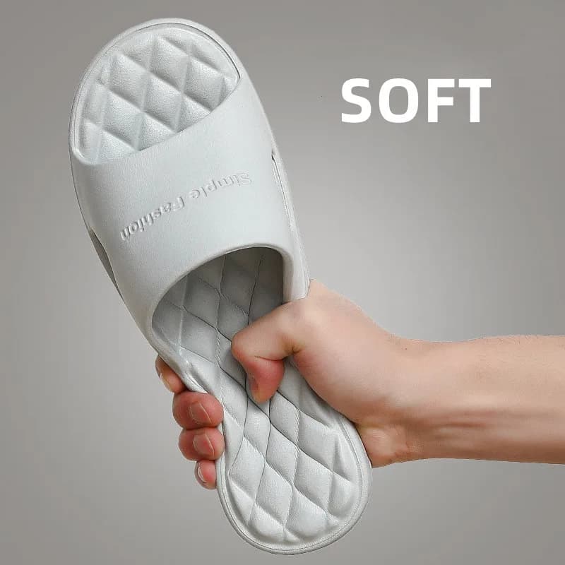Big Size 48 49 Men's Slippers Soft Sole thick Women's Summer Beach Sandals Home Couples Casual Swimwear Hotel Shoes Swimwear