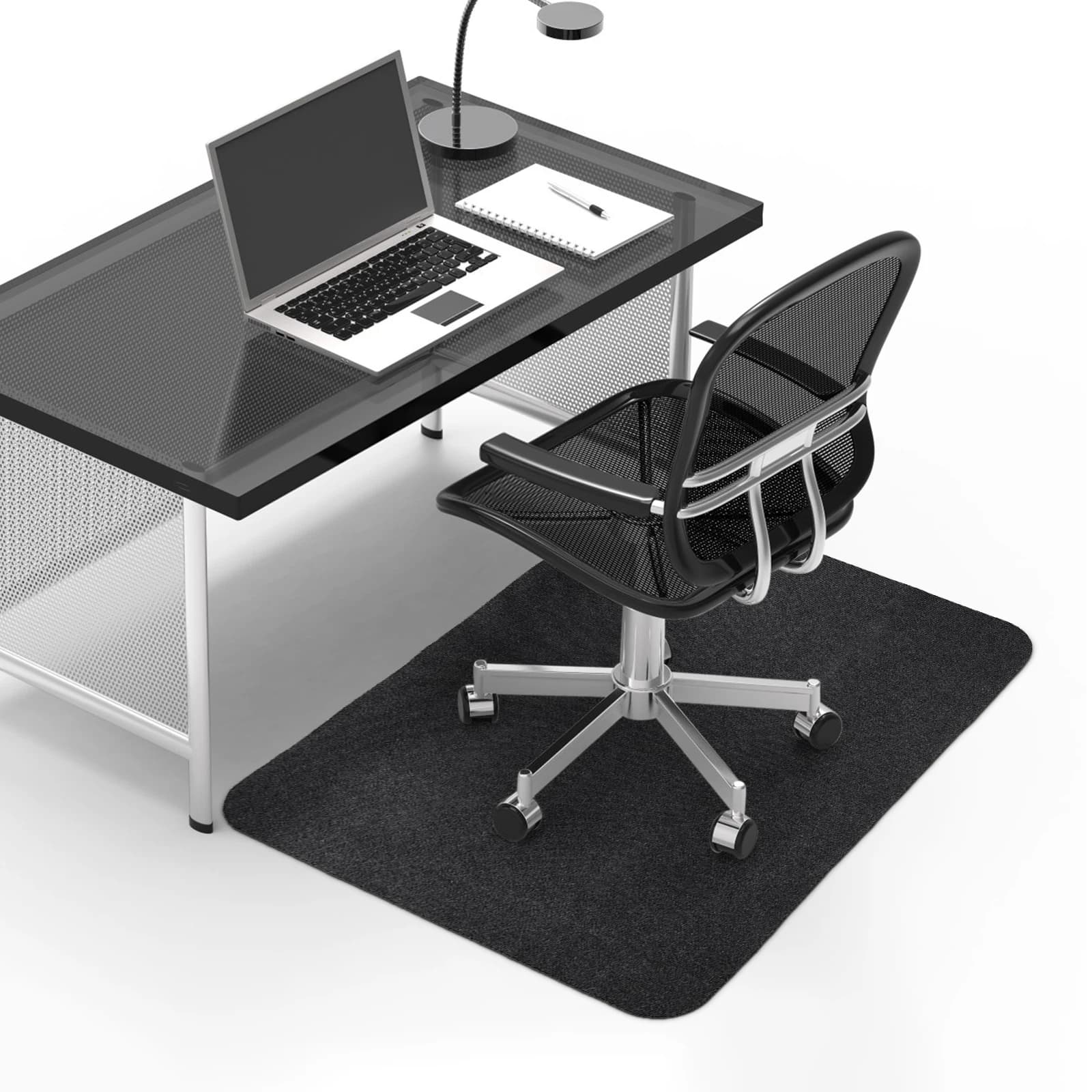 90x120 cm Ufficio Sedia a rotelle Zerbino 4mm Sedia da gioco per computer Zerbino Antiscivolo Camera da letto Soggiorno Ufficio Sedia girevole Tappeto