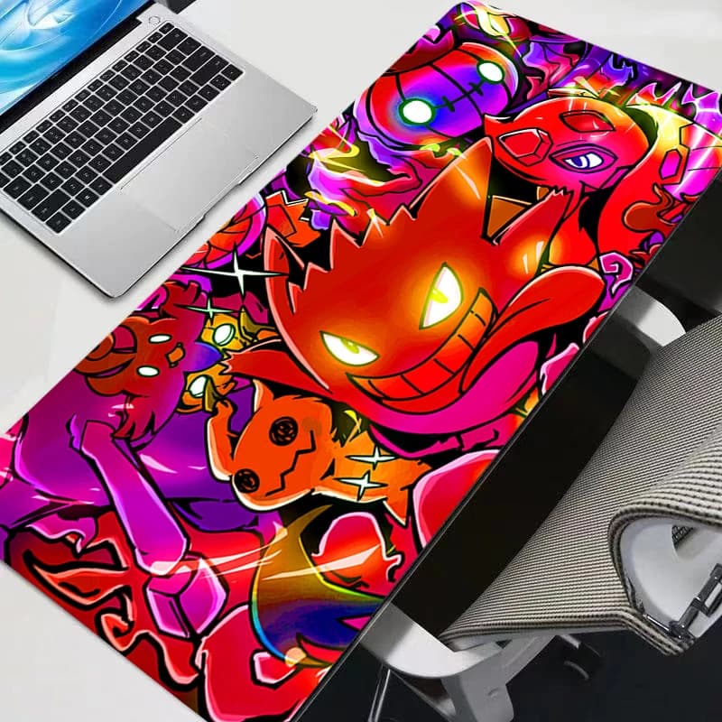 Computer Varmilo Tastiera Mouse Pad Pokemon Pikachu Anime Accessori da gioco Tappeto da tavolo XXL Gamer Tappeto Tappetino da scrivania Tappetino per mouse