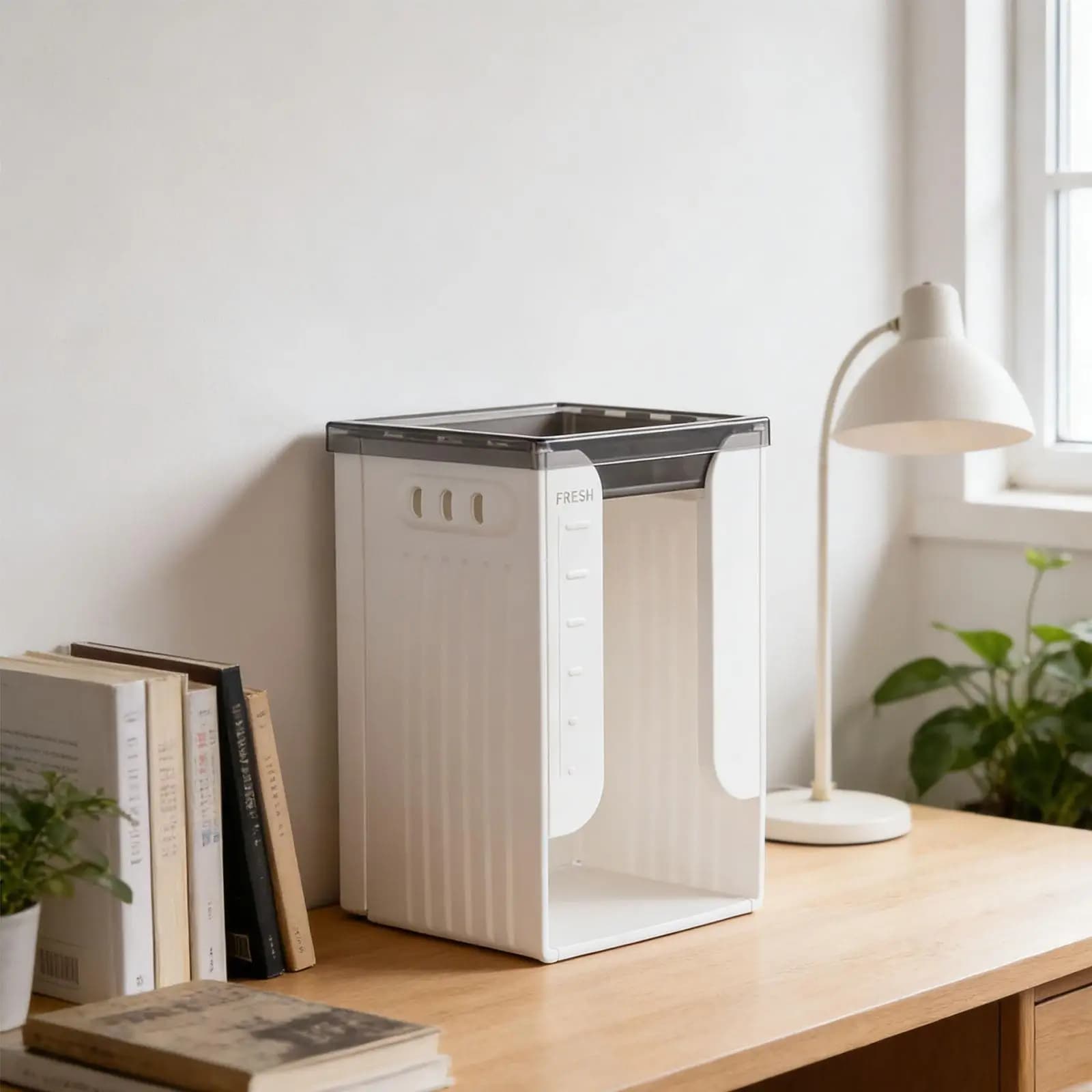 Scatola Organizzatrice per Noodles Istantanei, Contenitore Multifunzionale Efficiente e Facile da Usare, Accessorio Elegante per la Casa