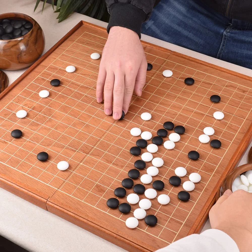 Yushengwei chess board set folding Yunnan Yunzi chess pieces