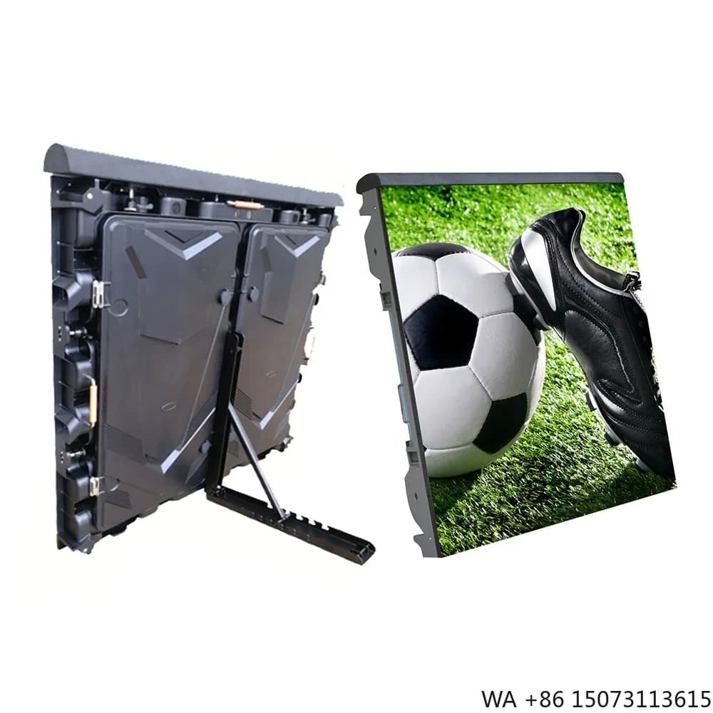 P10 Perimetric LED Display for Exterior, Advertising Screen for Football Stadiums