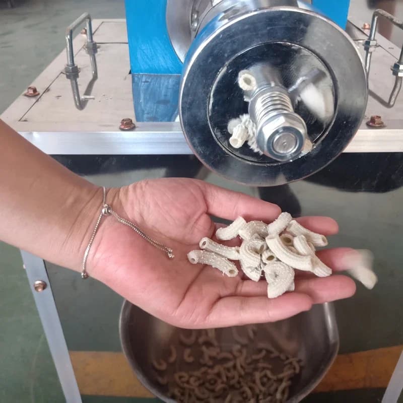 Macchina professionale per la produzione di pasta, macchina per macaroni commerciale, macchina per capesante di noodle