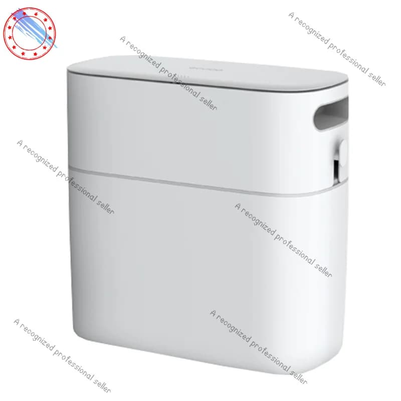 Nuovo pattumiera per uso domestico, bagno, cucina, cucitura con coperchio, grande secchio di carta da imballaggio automatico