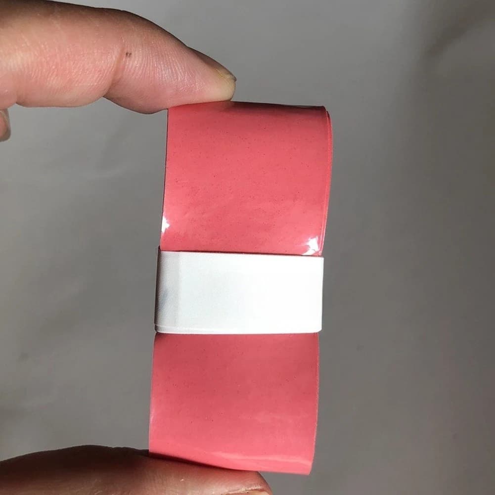 10pcs PU Overgrip for Tennis Racket 0.6mm Absorbent Thin Anti-Slip Pre Cut 1100x26mm for Badminton Pickleball and Fishing Rods