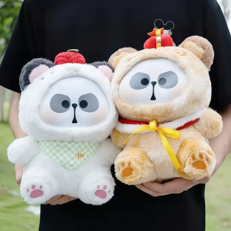 Genuine “400% Animal Party”Mr.Pa Series Blind Box Large Size Plush Doll Cute Mystery Box Stuffed Toy Girl Birthday Gifts