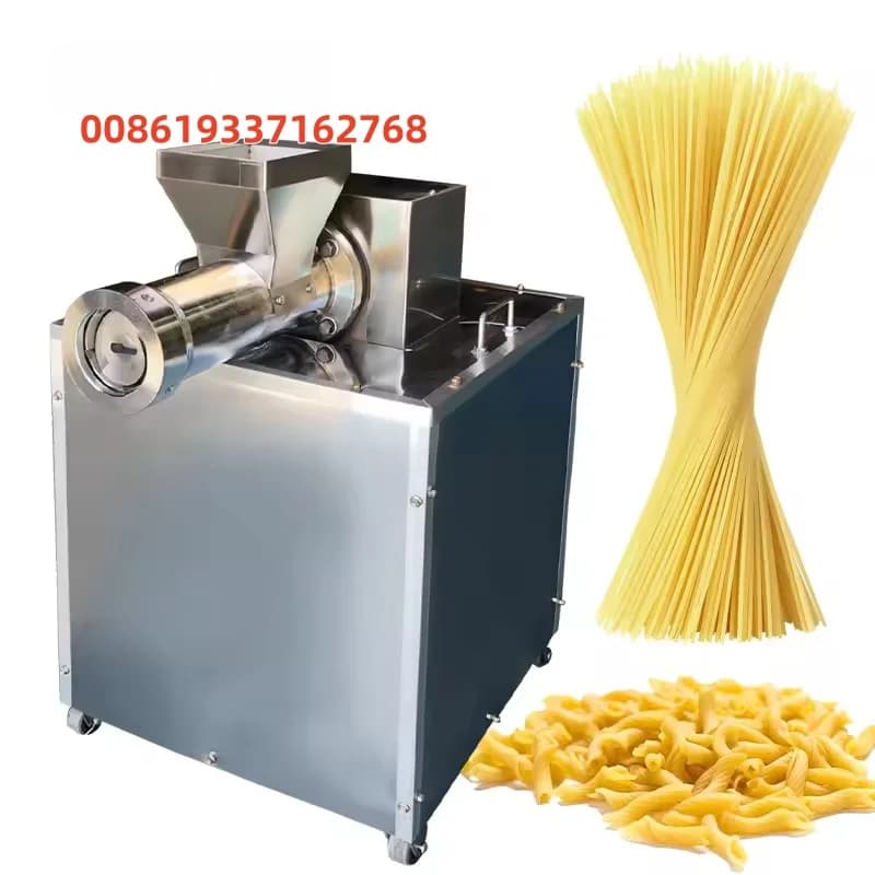 Macchina Automatica Elettrica per Pasta Tipo 100: Estrusore per Spaghetti, Maccheroni e Tubi Cavi, Impastatrice per Pasta